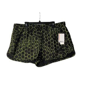 Sports Illustrated Moisture Wicking‎ Quick Dry Running Short Hex Print Women XXL